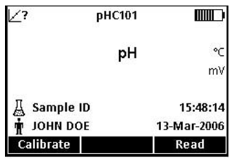 哈希便携式PH计HQ11d